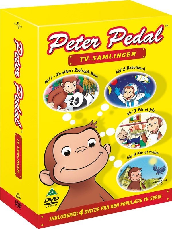 Peter Pedal 1-4 Boks [4-disc]